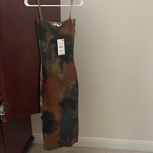 Zara Multicolor Midi Dress